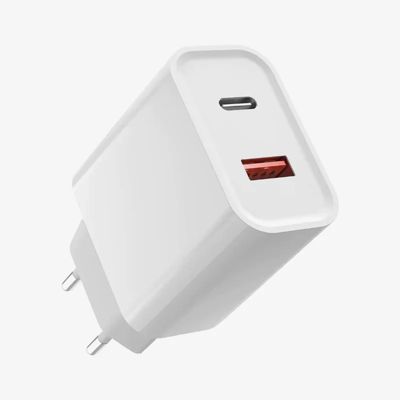 GRAB N GO 20W thuislader USB + USB-C Wit