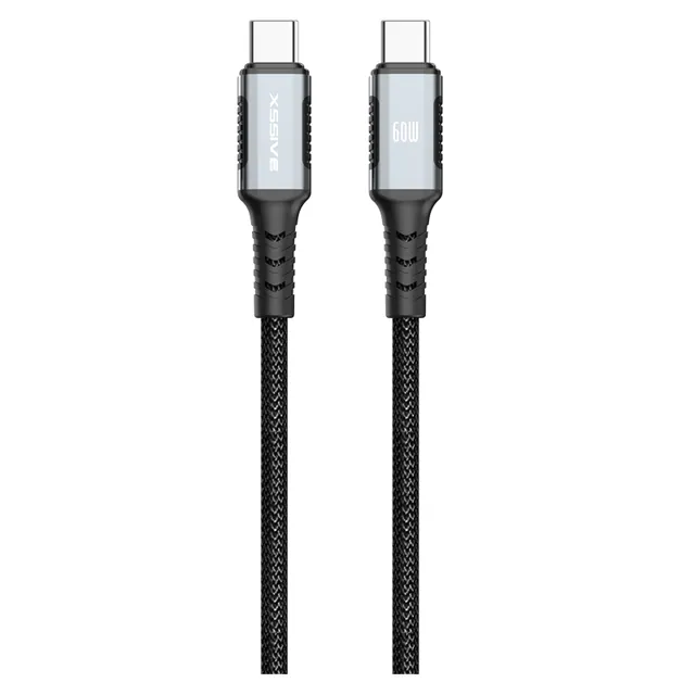 Xssive Gevlochten USB-C naar USB-C kabel