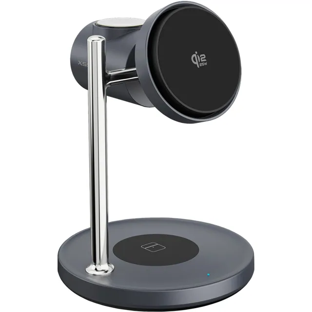 Xssive 3-in-1 magnetische Qi2 draadloze lader 25W